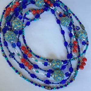 Beverly’s Jewelry Box 3 Necklace Set 47”- 51” Long. Original Jewelry by BJB